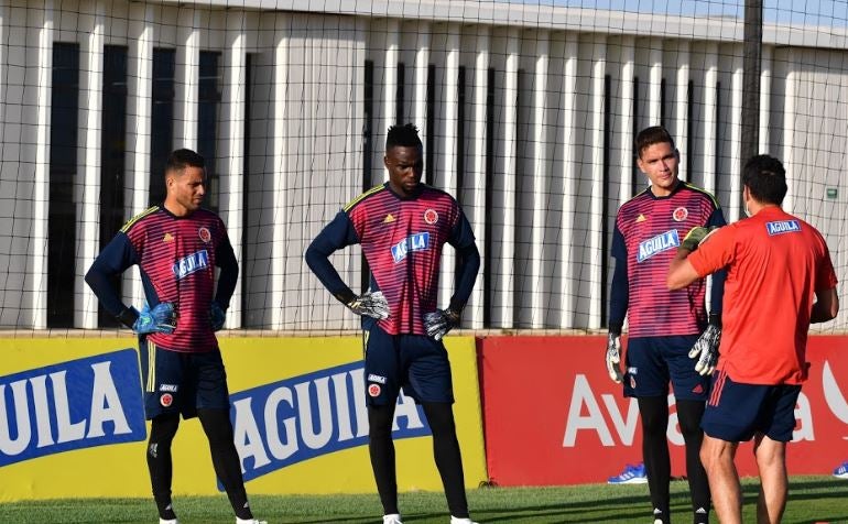 Primer entrenamiento de Reinaldo Rueda con Colombia