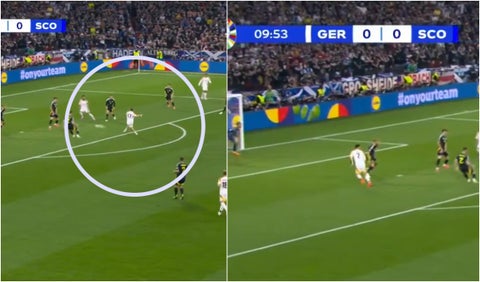 [Video] El primer gol de la Eurocopa: Alemania ya vence a Escocia