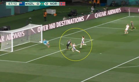 Primer gol del Mundial Femenino 2023