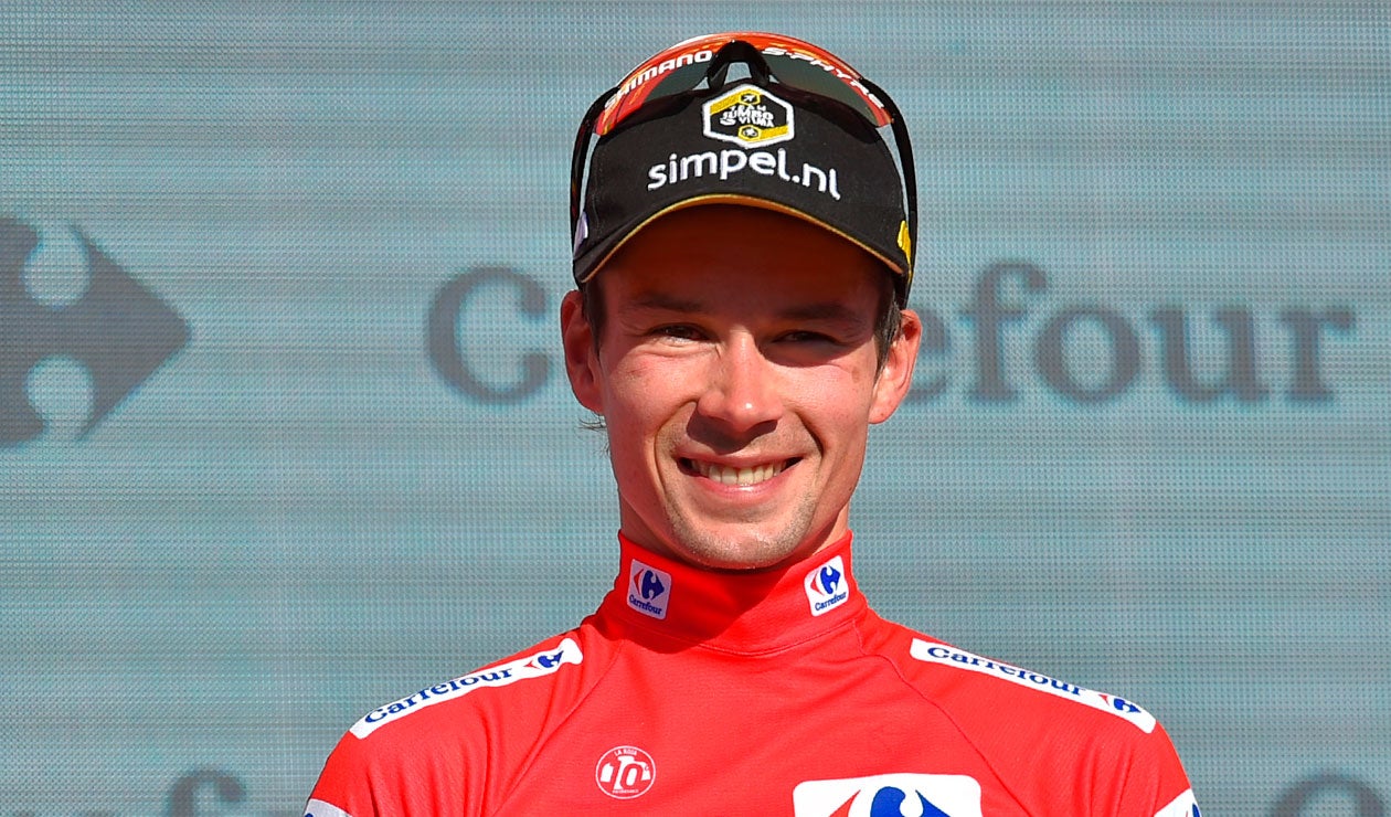 Primoz Roglic, ciclista esloveno del Team Jumbo