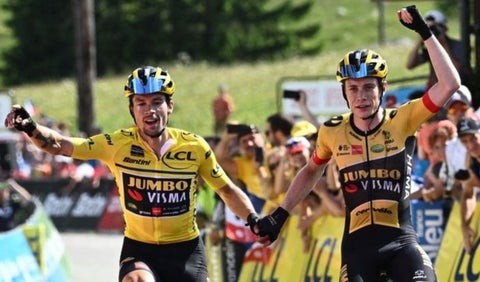 Primoz Roglic y Jonas Vingegaard - Jumbo Visma