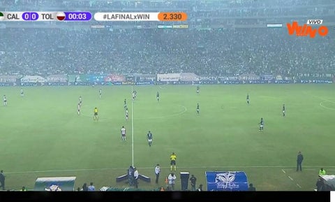 Cali vs Tolima protesta, Liga Betplay