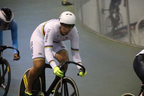Fabián Puerta ganó oro en el Keirin