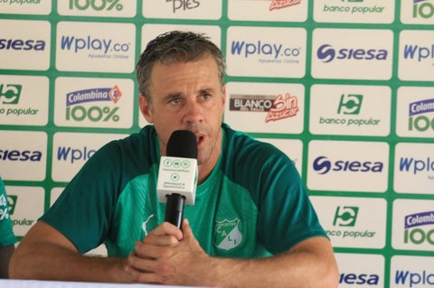 Lucas Pusineri, técnico del Deportivo Cali