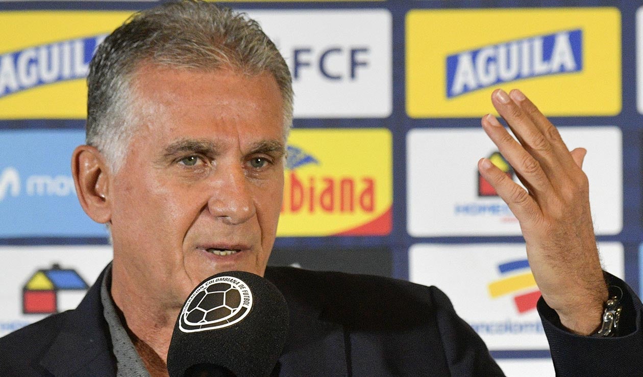 Carlos Queiroz, técnico de la Selección Colombia