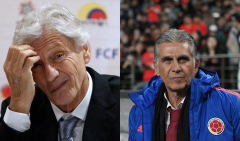 Carlos Queiroz y José Pekerman