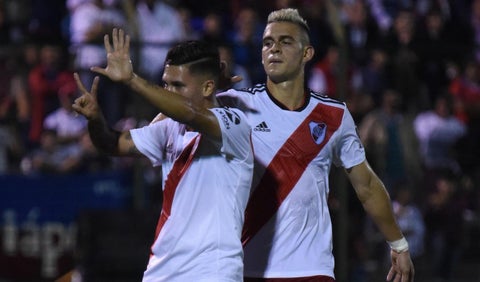 Juan Fernando Quintero y Rafael Santos Borré