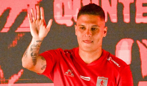 Juan Fernando Quintero con América