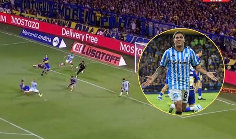 VIDEO: Juanfer tiene de hijo a Boca; así fue su gol del colombiano