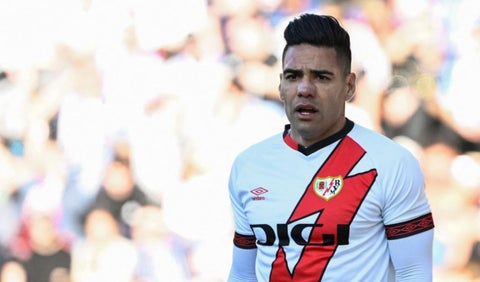 Radamel Falcao García en el Rayo Vallecano
