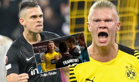 Rafael Santos Borré, Erling Haaland, Borussia Dortmund