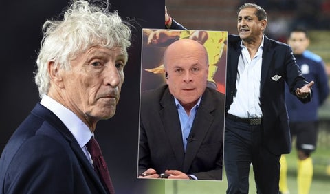 Ramón Díaz, Carlos Antonio Vélez, José Pékerman, Selección Colombia