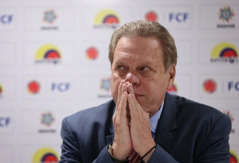Ramón Jesurún, presidente de la Federación Colombiana de Fútbol