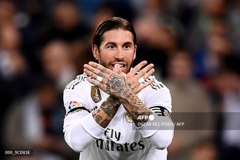 Sergio Ramos, jugador de España