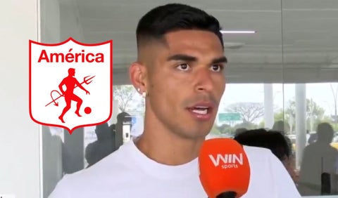 Fin a los rumores: el nuevo delantero del América llegó pisando fuerte en Cali