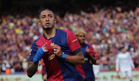 Raphinha con Barcelona