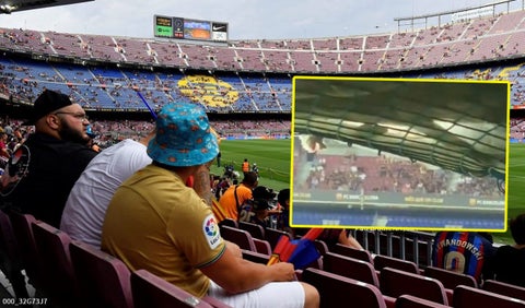 Ratas en el Camp Nou