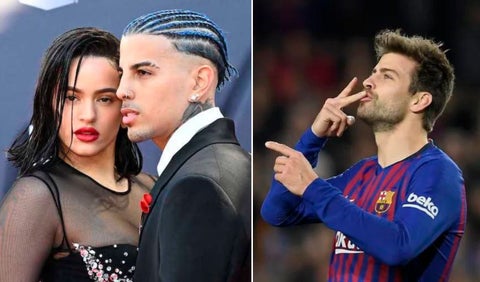 Piqué opinó sobre la infidelidad de Rauw Alejandro a Rosalía