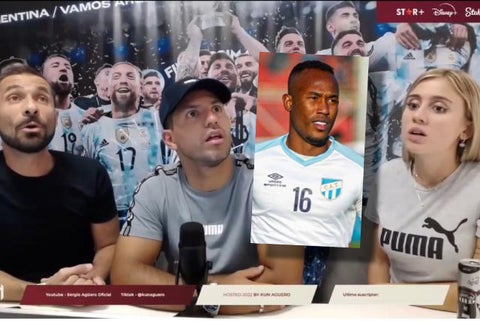 Reacción del Kun Aguero con la muerte de Andrés Balanta