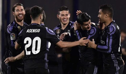 Jugadores del Real Madrid