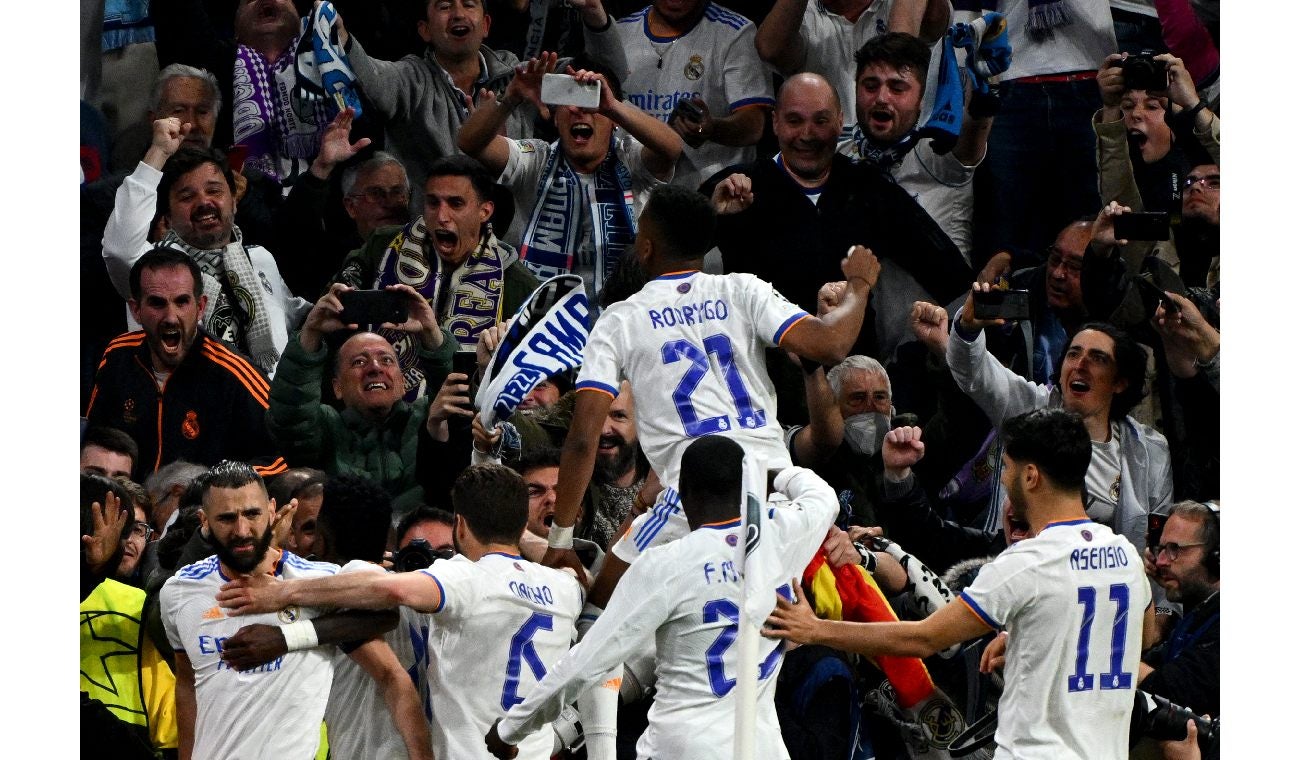 Remontada del Real Madrid