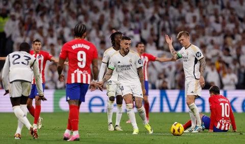 Real Madrid empató con Atlético de Madrid