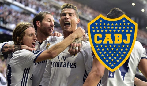 Real Madrid y Boca Juniors