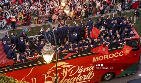 Recibimiento Marruecos