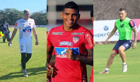Jugadores recuperados de Junior
