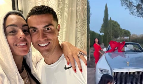 Regalo de Georgina a Cristiano Ronaldo de Navidad