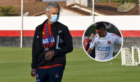 Reinaldo Rueda y Víctor Cantillo