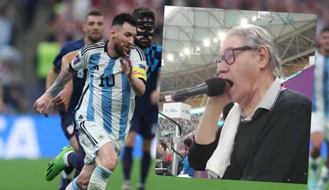 Relato de Víctor Hugo Morales en el 3-0 de Argentina vs Croacia