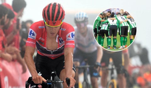 Remco Evenepoel y Real Betis