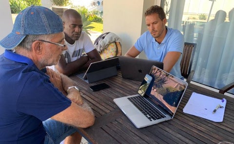 Reunión Carlos Queiroz y cuerpo técnico