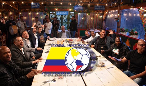 Campeones de Colombia en Copa América 2021 se reúnen para cantar VIDEO
