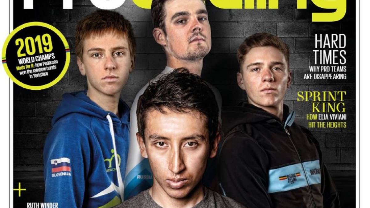 Egan Bernal, portada de la revista Procycling
