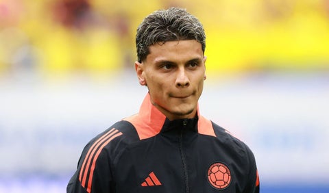 Richard Ríos con la selección Colombia