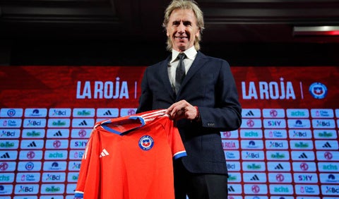 Ricardo Gareca, técnico de Chile