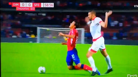 Andrés Ricaurte (Medellín) y José David Moya (Santa Fe)