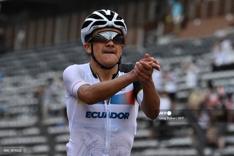 Richard Carapaz, ciclista ecuatoriano