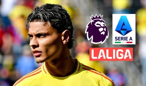 Richard Ríos con la selección Colombia en la Copa América