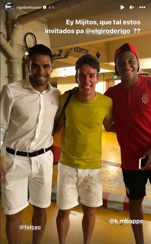 La propuesta de 'Rigo' a Falcao y Mbappé