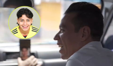 Rigo hace videollamada con Yésica Muñoz de la Colombia Sub 17