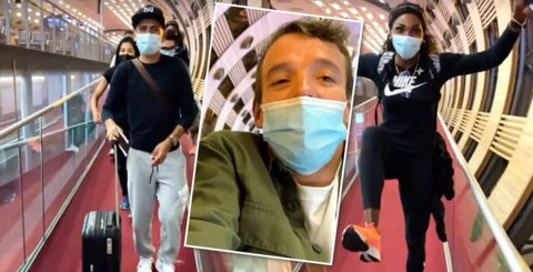 Nairo Quintana, Rigoberto Urán y Caterine Ibarguen