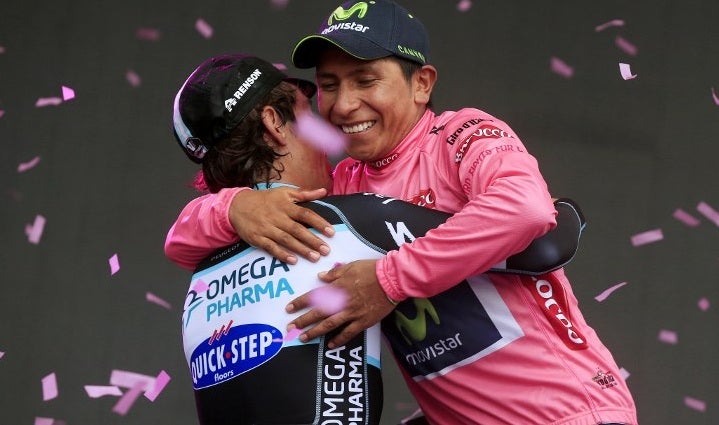 Rigoberto Urán y Nairo Quintana 