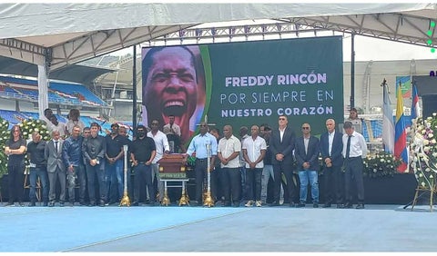 Despedida de Freddy Rincón