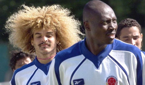 Freddy Rincón y Pibe Valderrama