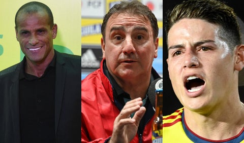 Rivaldo respaldo a Néstor Lorenzo por llamar a James Rodríguez