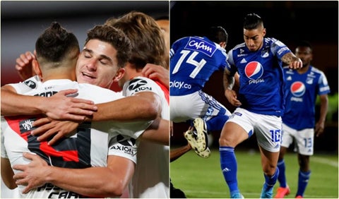 River Plate y Millonarios