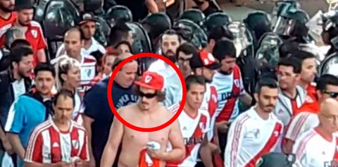 El hincha de River Plate, Matías Firpo, acusado de lanzar la piedra contra el bus de Boca